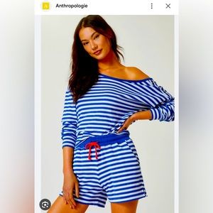 Sundry Stripe Short Set